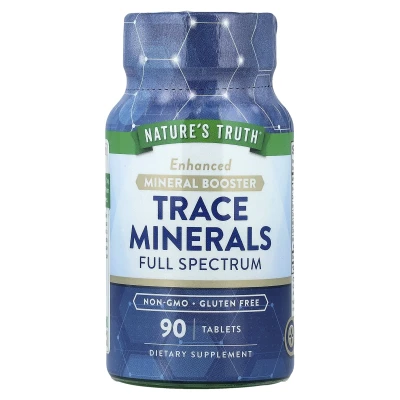 Nature's Truth - Trace Minerals | Full Spectrum | 90 Tablets
