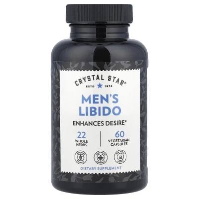 Crystal Star - Men's Libido | 60 Vegetarian Capsules