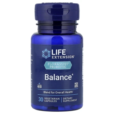 Life Extension - FLORASSIST® PROBIOTIC | Balance | 30 Vegetarian Capsules