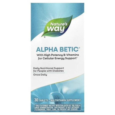 Nature's Way - Alpha Betic® Multivitamin | 30 Tablets