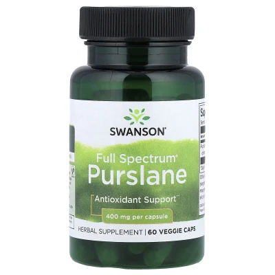 Swanson - Full Spectrum® Purslane | 400 mg | 60 Veg Caps