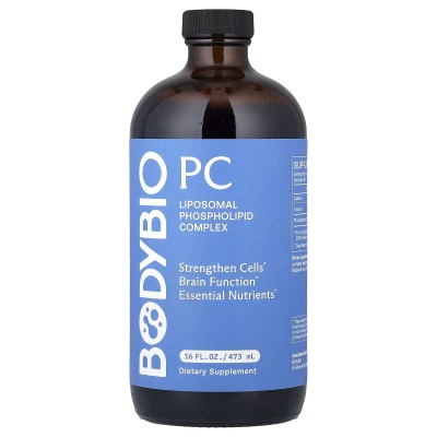 BodyBio - PC | Liposomal Phospholipid Complex | 16 fl oz (473 ml)