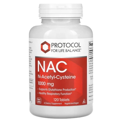 Protocol for Life Balance - NAC | 1 | 000 mg | 120 Tablets
