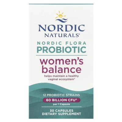 Nordic Naturals - Nordic Flora Probiotic | Women's Balance | 30 Capsules