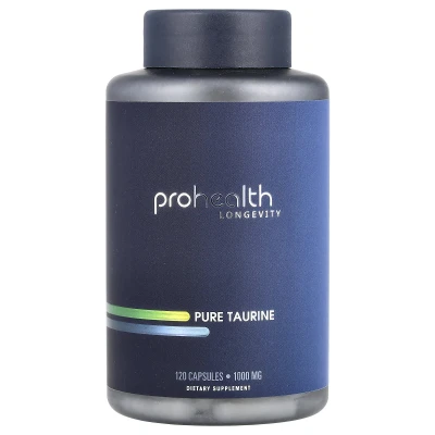 ProHealth Longevity - Pure Taurine | 1000 mg | 120 Capsules