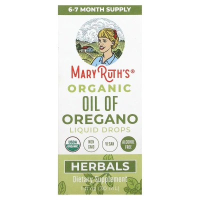 MaryRuth's - Organic Oil of Oregano Liquid Drops | 1 fl oz (30 ml)