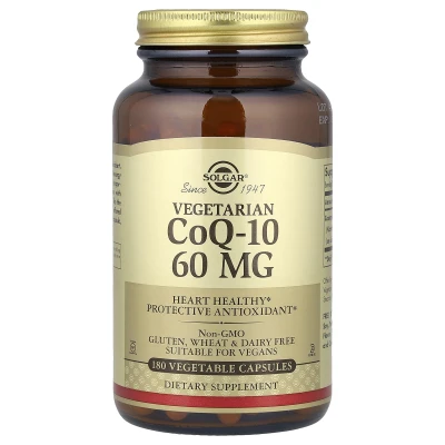 Solgar - Vegetarian CoQ-10 | 60 mg | 180 Vegetable Capsules