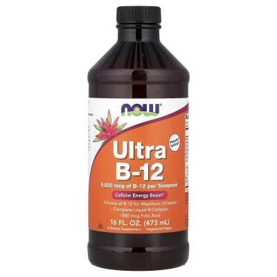 NOW Foods - Ultra B-12 | 16 fl oz (473 ml)