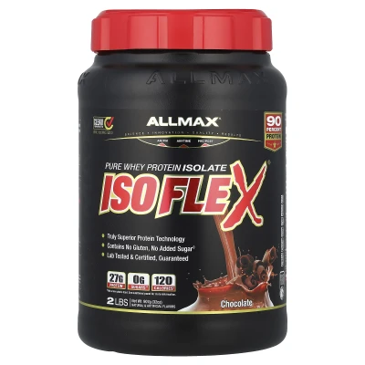 ALLMAX - ISOFLEX® | Pure Whey Protein Isolate | Chocolate | 2 lbs (907 g)