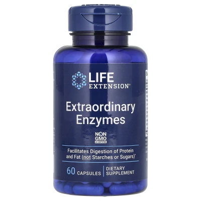 Life Extension - Extraordinary Enzymes | 60 Capsules