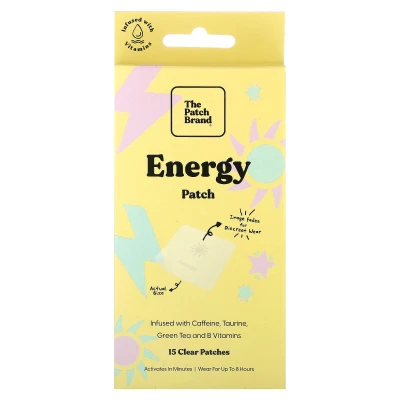 The Patch Brand - Energy Patch | 15 Clear Patches