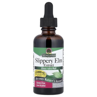 Nature's Answer - Slippery Elm Extract | 2000 mg | 2 fl oz (60 ml)