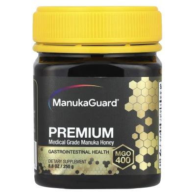 ManukaGuard - Premium Medical Grade Manuka Honey | MGO 400 | 8.8 oz (250 g)