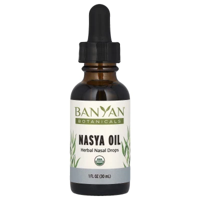 Banyan Botanicals - Nasya Oil | Herbal Nasal Drops | 1 fl oz (30 ml)