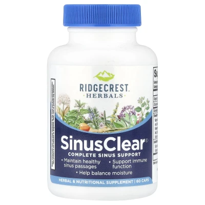 RidgeCrest Herbals - SinusClear© | 60 Capsules