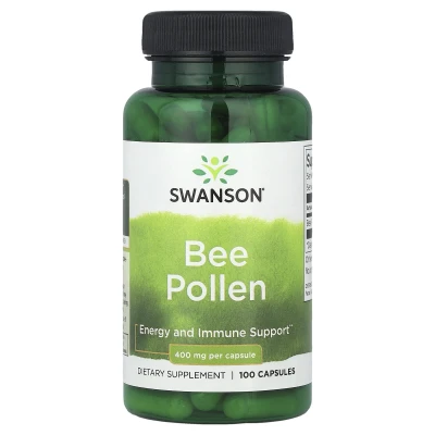 Swanson - Bee Pollen | 400 mg | 100 Capsules