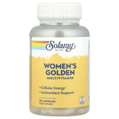 Solaray - Women's Golden Multivitamin | 90 Capsules