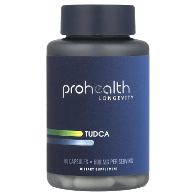 ProHealth Longevity - TUDCA | 60 Capsules (250 mg per Capsule)