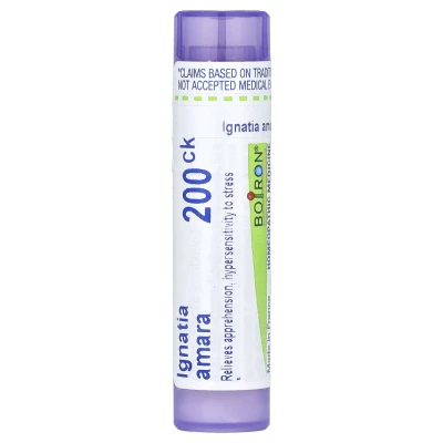 Boiron - Ignatia Amara | 200CK | Stress Remedy | Approx 80 Pellets