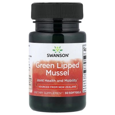 Swanson - Green Lipped Mussel | 30 Softgels