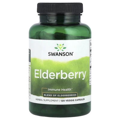 Swanson - Elderberry | 120 Veg Capsules