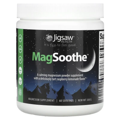 Jigsaw Health - MagSoothe | Tart Raspberry Lemonade | 330 g