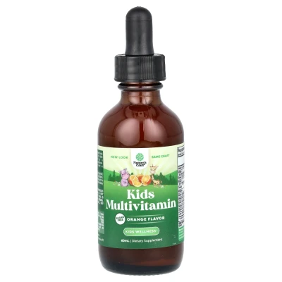 Nature's Craft - Kids Multivitamin | Sugar Free | Orange | 60 ml