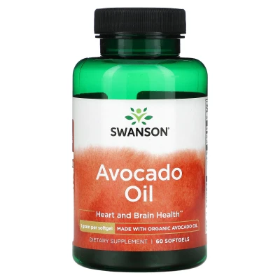 Swanson - Avocado Oil | 1000 mg | 60 Softgels