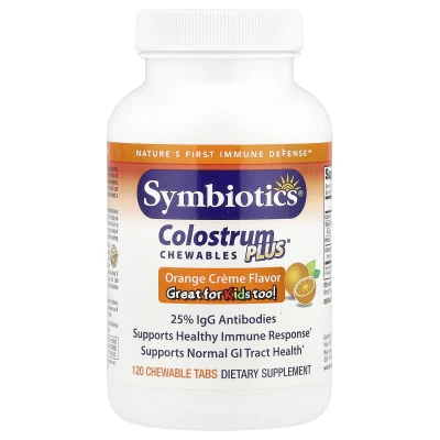 Symbiotics - Colostrum Plus® Chewables | Orange Cream | 120 Chewable Tabs