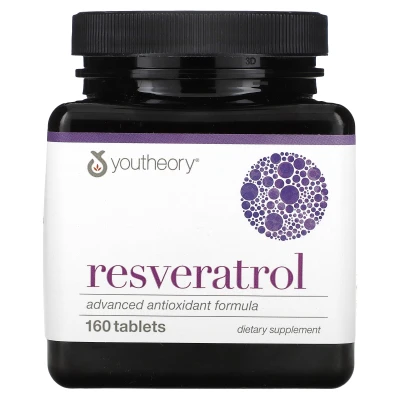 Youtheory - Resveratrol | 160 Tablets
