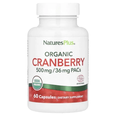 NaturesPlus - Organic Cranberry | 60 Capsules (250 mg per Capsule)