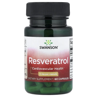 Swanson - Resveratrol | 5 mg | 60 Capsules