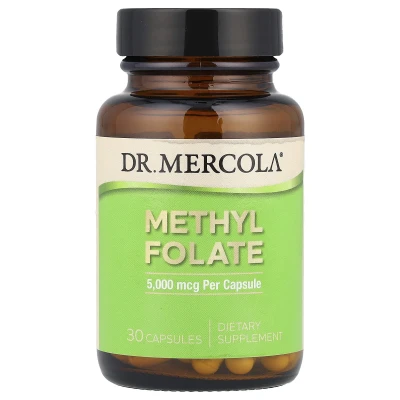 Dr. Mercola - Methyl Folate | 5000 mcg | 30 Capsules