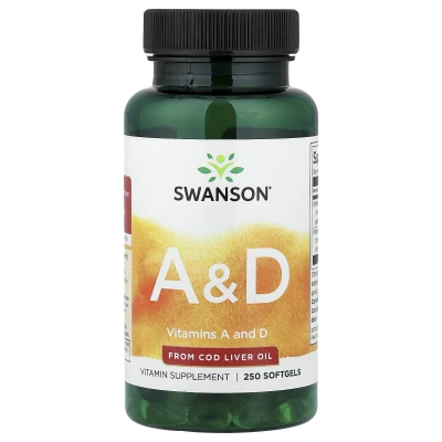 Swanson - Vitamins A & D | 250 Capsules