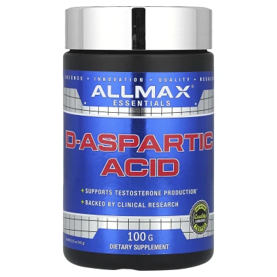 ALLMAX - D-Aspartic Acid | 3.53 oz (100 g)