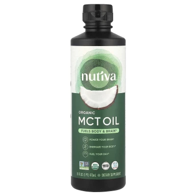 Nutiva - Organic MCT Oil | 16 fl oz (473 ml)