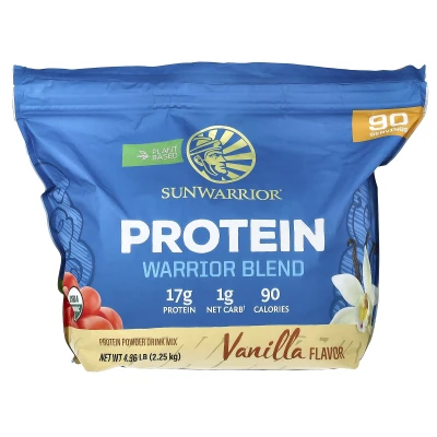 Sunwarrior - Warrior Blend | Protein | Vanilla | 4.96 lb (2.25 kg)