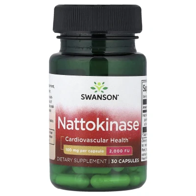 Swanson - Nattokinase | 100 mg | 30 Capsules