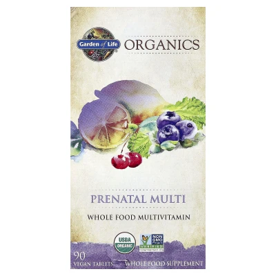 Garden of Life - Organics | Prenatal Multi | 90 Vegan Tablets