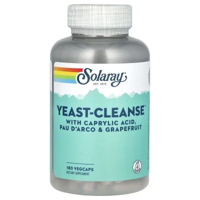Solaray - Yeast-Cleanse | 180 VegCaps