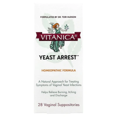 Vitanica - Yeast Arrest™ | 28 Vaginal Suppositories