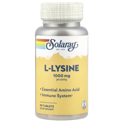 Solaray - L-Lysine | 90 Tablets