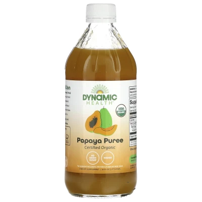 Dynamic Health - Papaya Purée | 16 fl oz (473 ml)