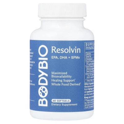 BodyBio - Resolvin | EPA | DHA + SPMs | 60 Softgels