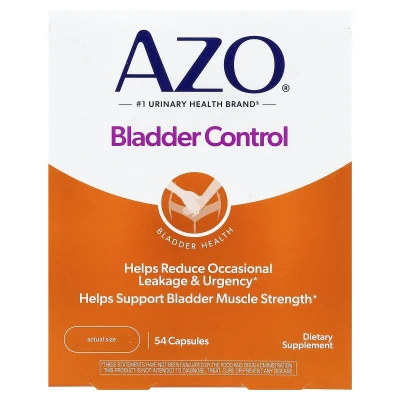 AZO - Bladder Control | 54 Capsules (300 mg per Capsule)