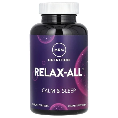 MRM Nutrition - Relax-All | Calm & Sleep | 60 Vegan Capsules