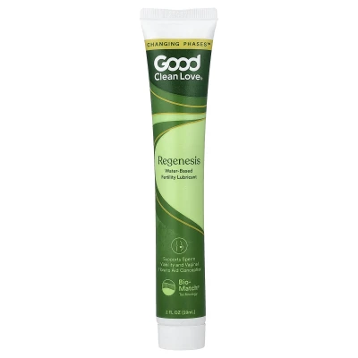 Good Clean Love - Regenesis | Water-Based Fertility Lubricant | 12 Applications | 2 fl oz (59 ml)