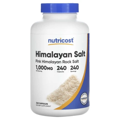 Nutricost - Himalayan Salt | 1000 mg | 240 Capsules