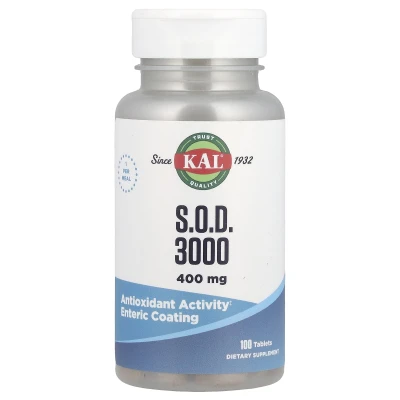 KAL - S.O.D. 3000 | 400 mg | 100 Tablets