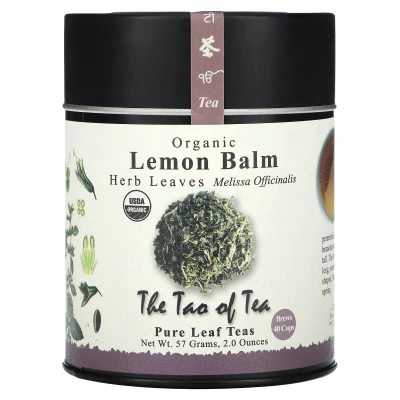 The Tao of Tea - Organic Herb Leaves | Lemon Balm | 2 oz (57 g)